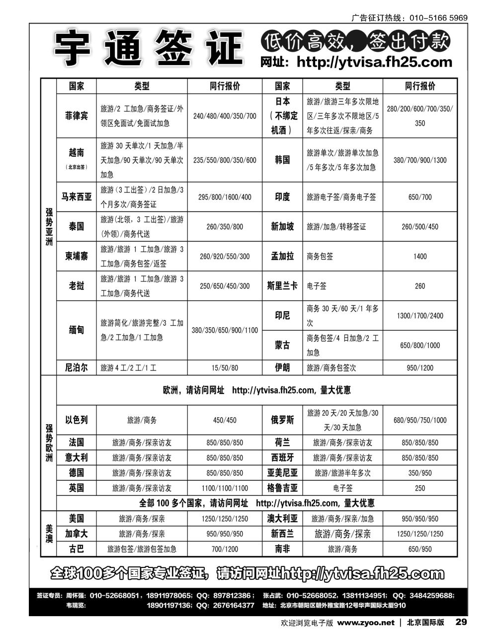 29宇通签证