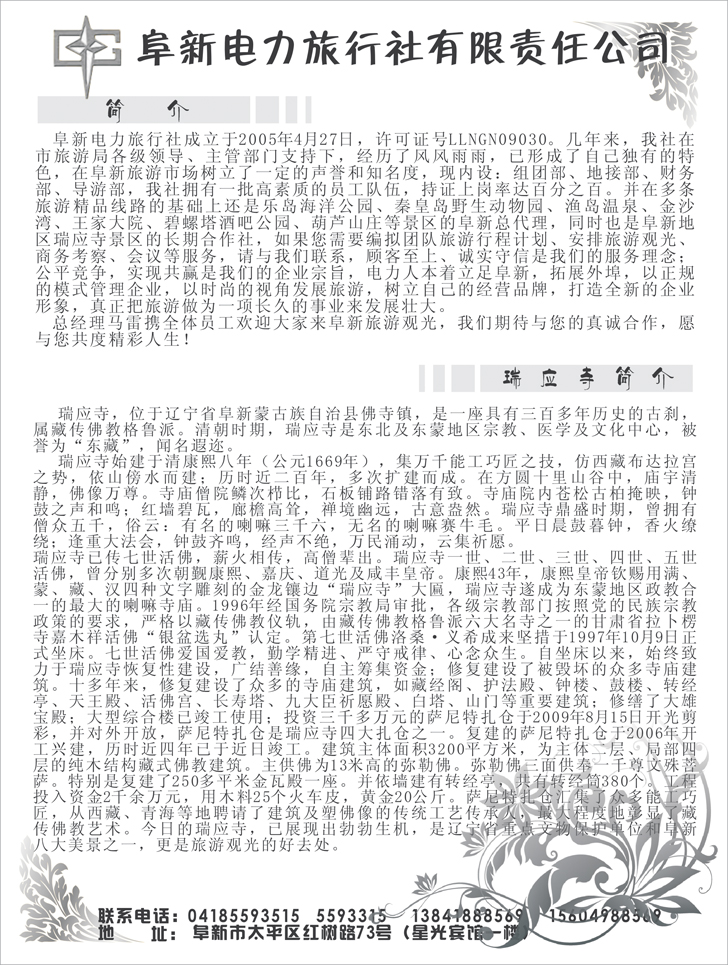 阜新电力