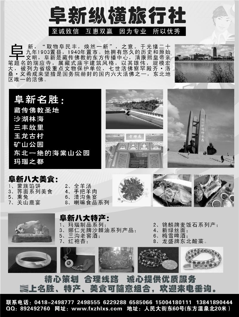 阜新纵横