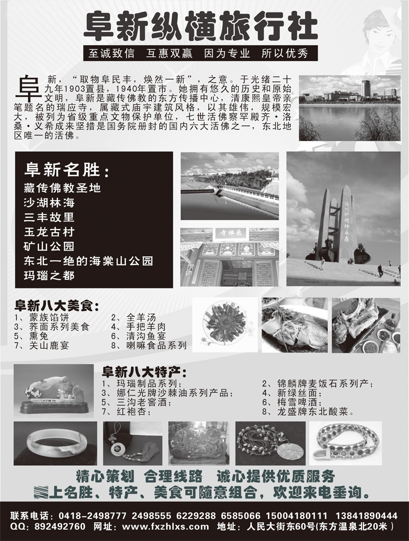 阜新纵横