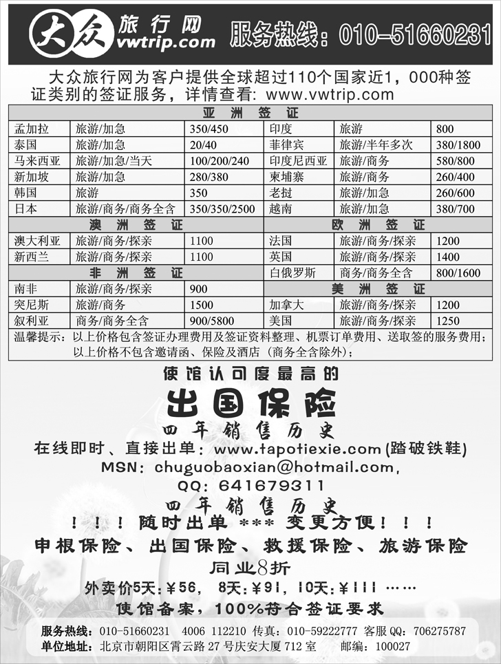全球签证