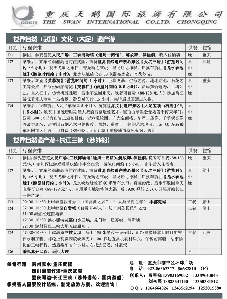 重庆天鹅国际