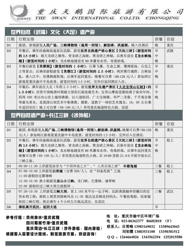 重庆天鹅国际