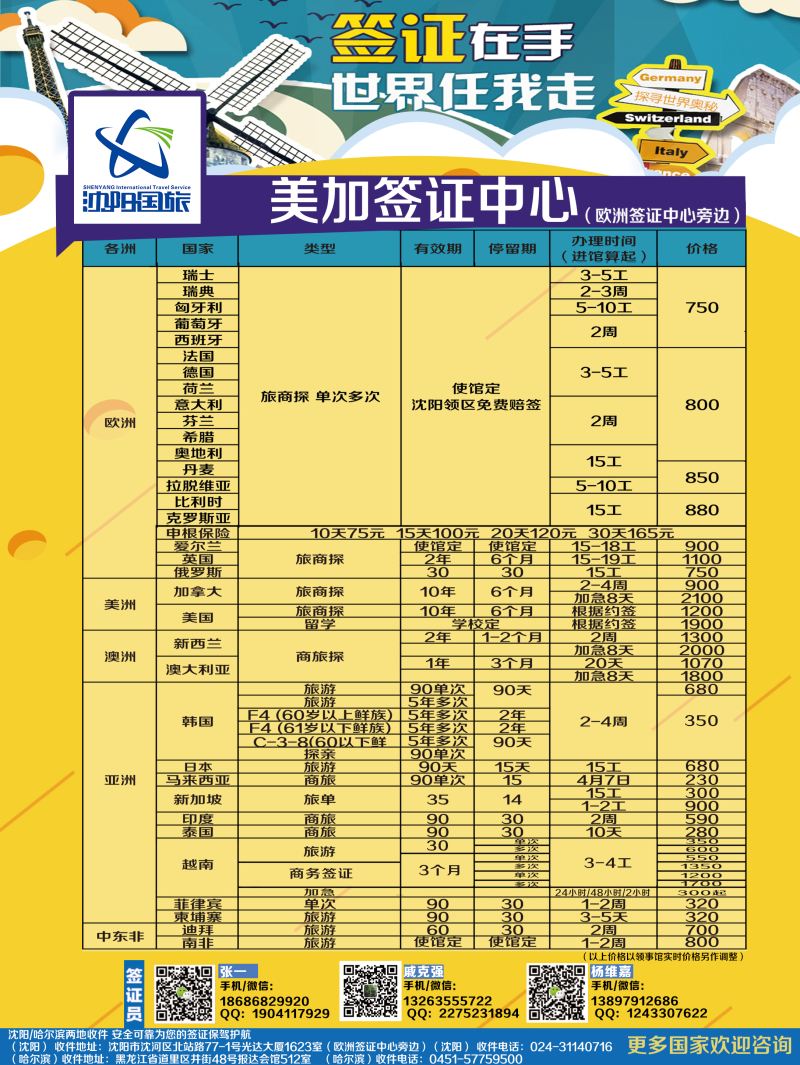 B-黑01美加签证