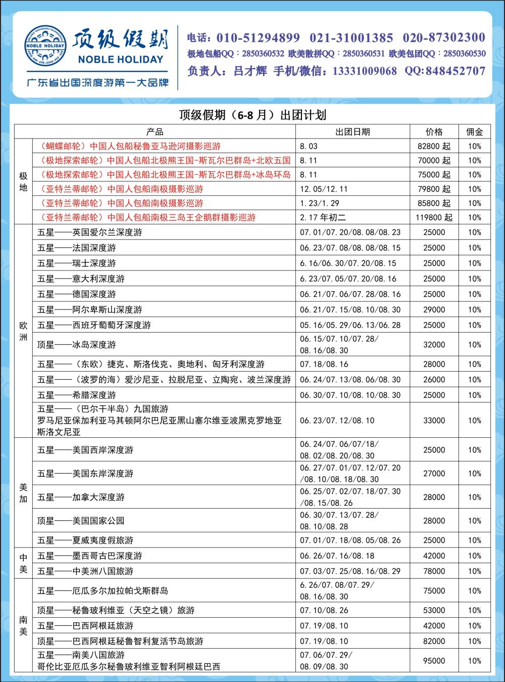 A-彩03顶级假期—南极包船