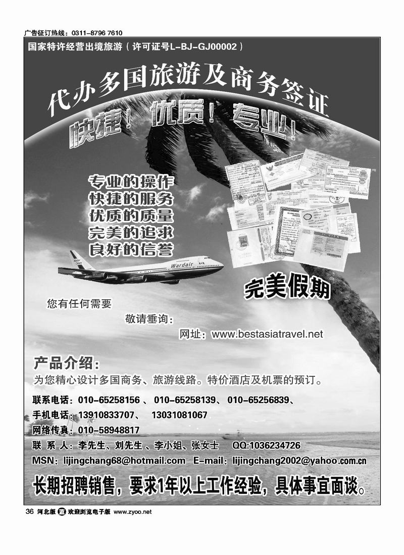 专业代办签证36
