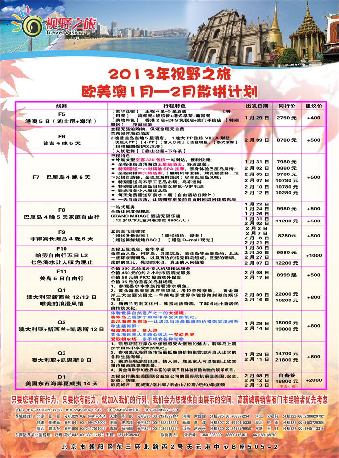 视野之旅右