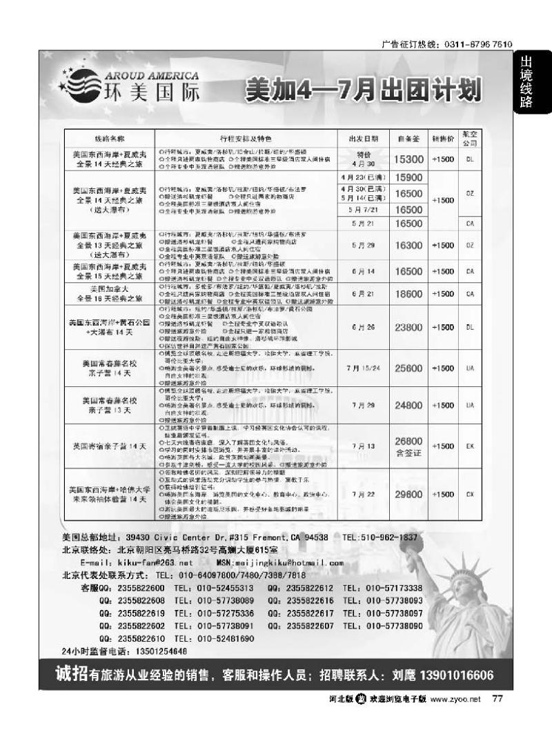 77 环美国际