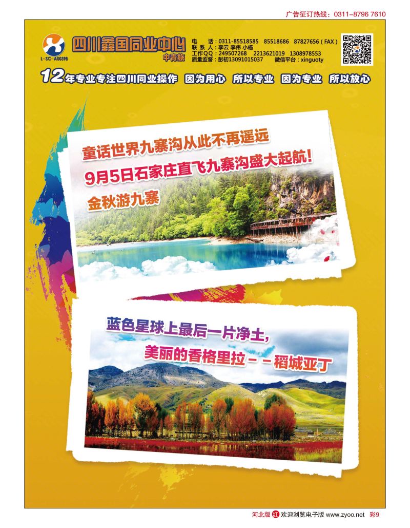 彩09 四川鑫国同业中心（青旅）