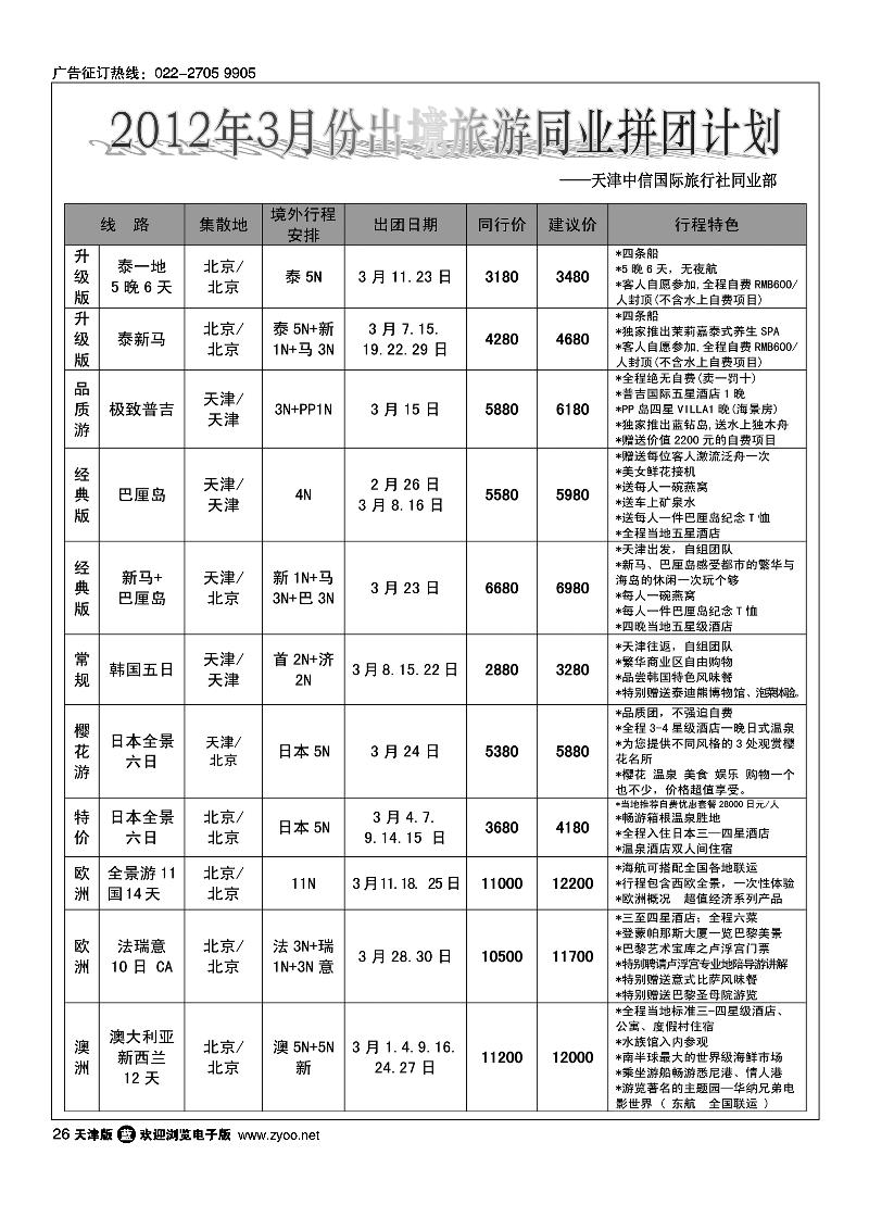 中信国旅同业部1