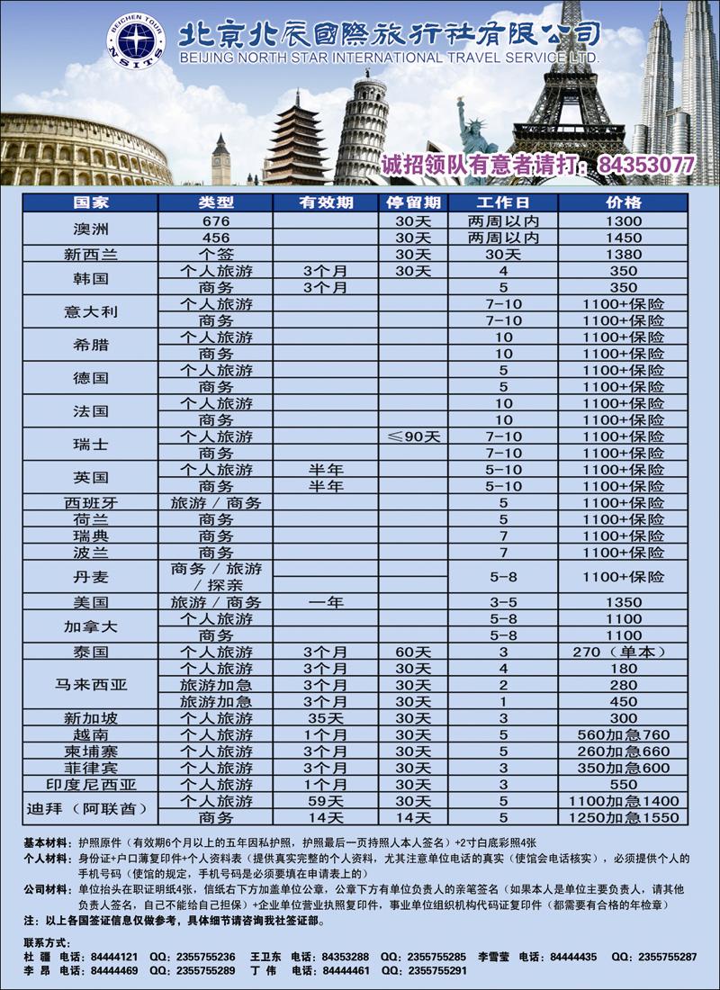 北辰国际旅行社4