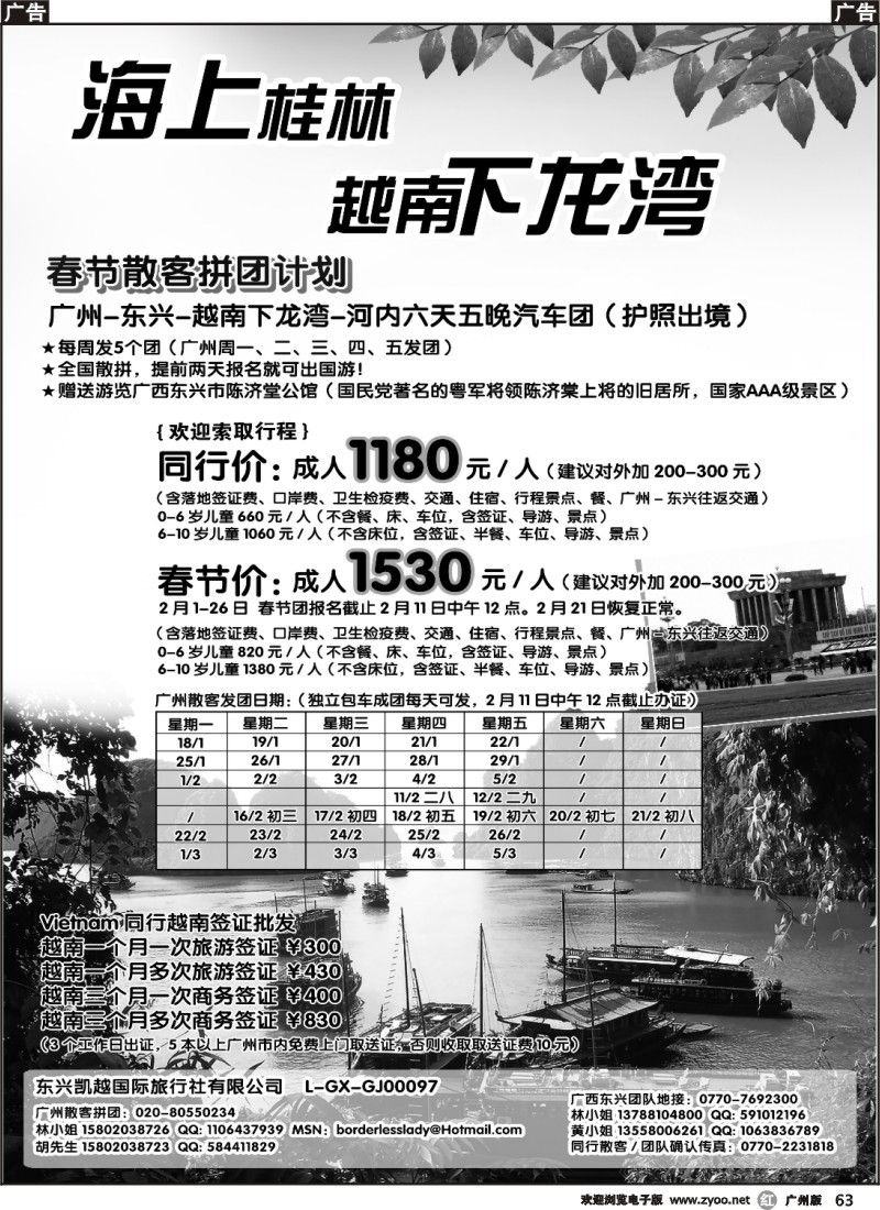 r063 专业越南地接和越南签证