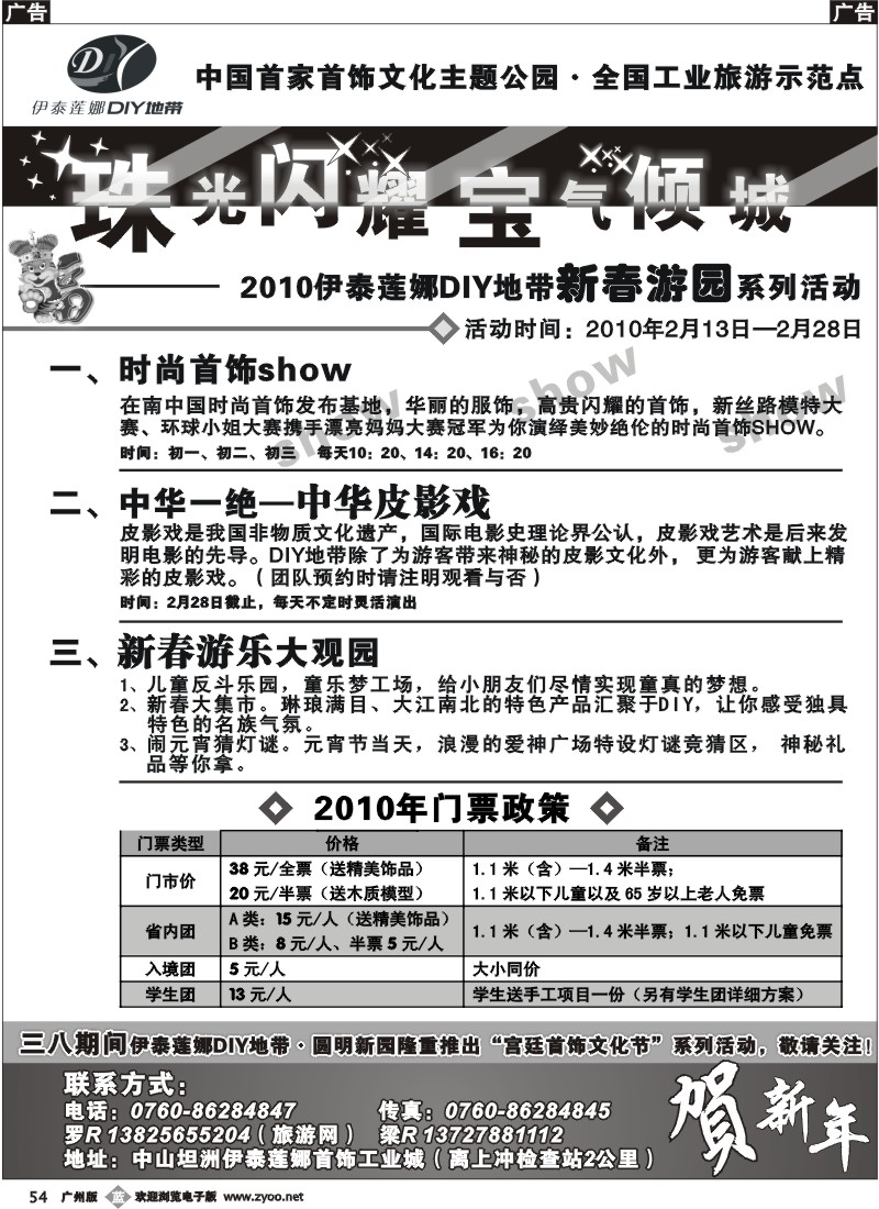 b054 2010伊泰莲娜DIY地带春节活动