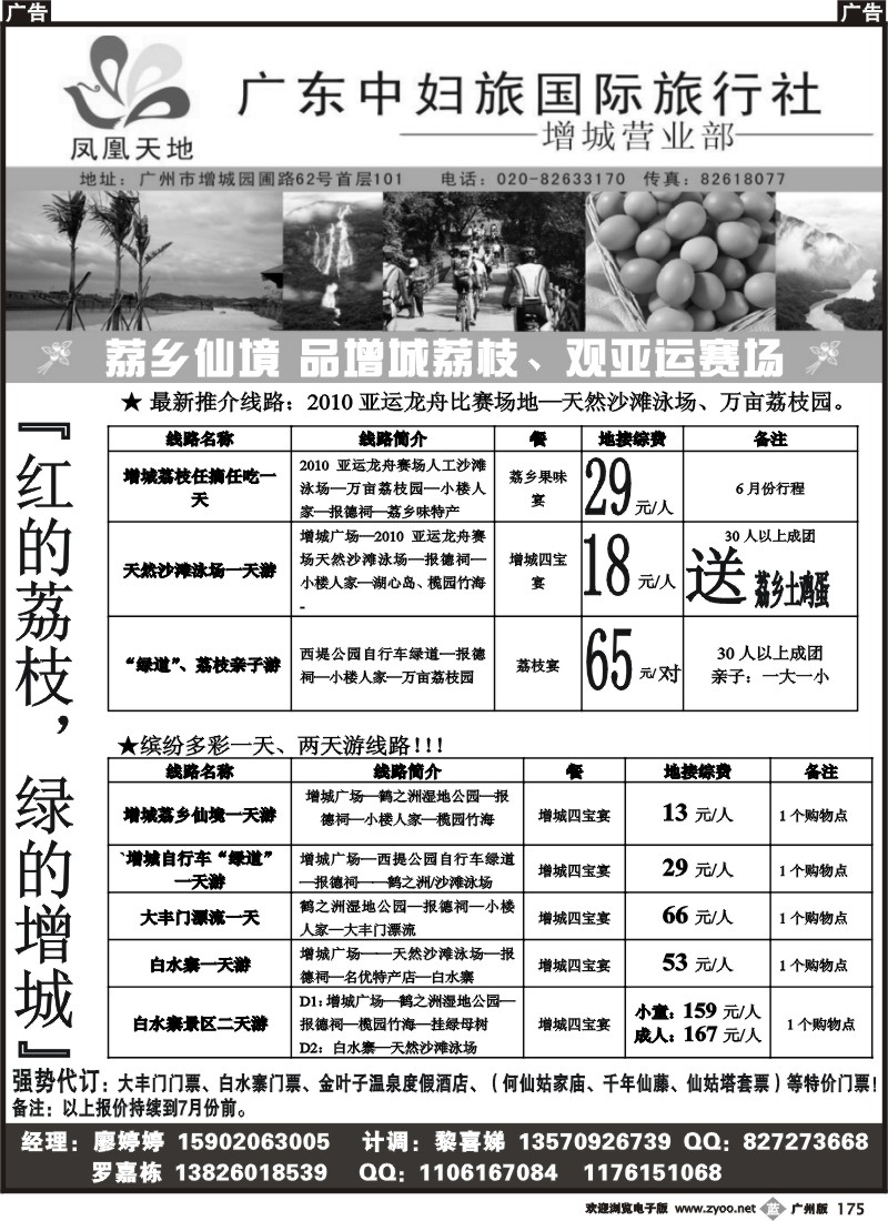 b175 增城中妇旅——增城荔枝节