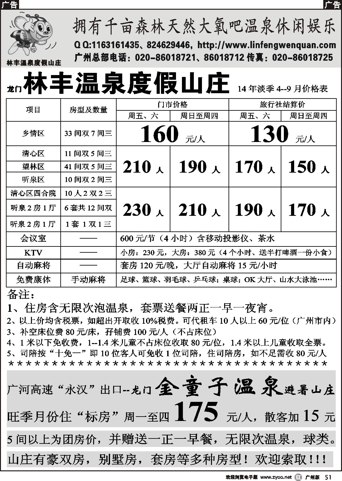r051 龙门林丰、金童子温泉广州总部