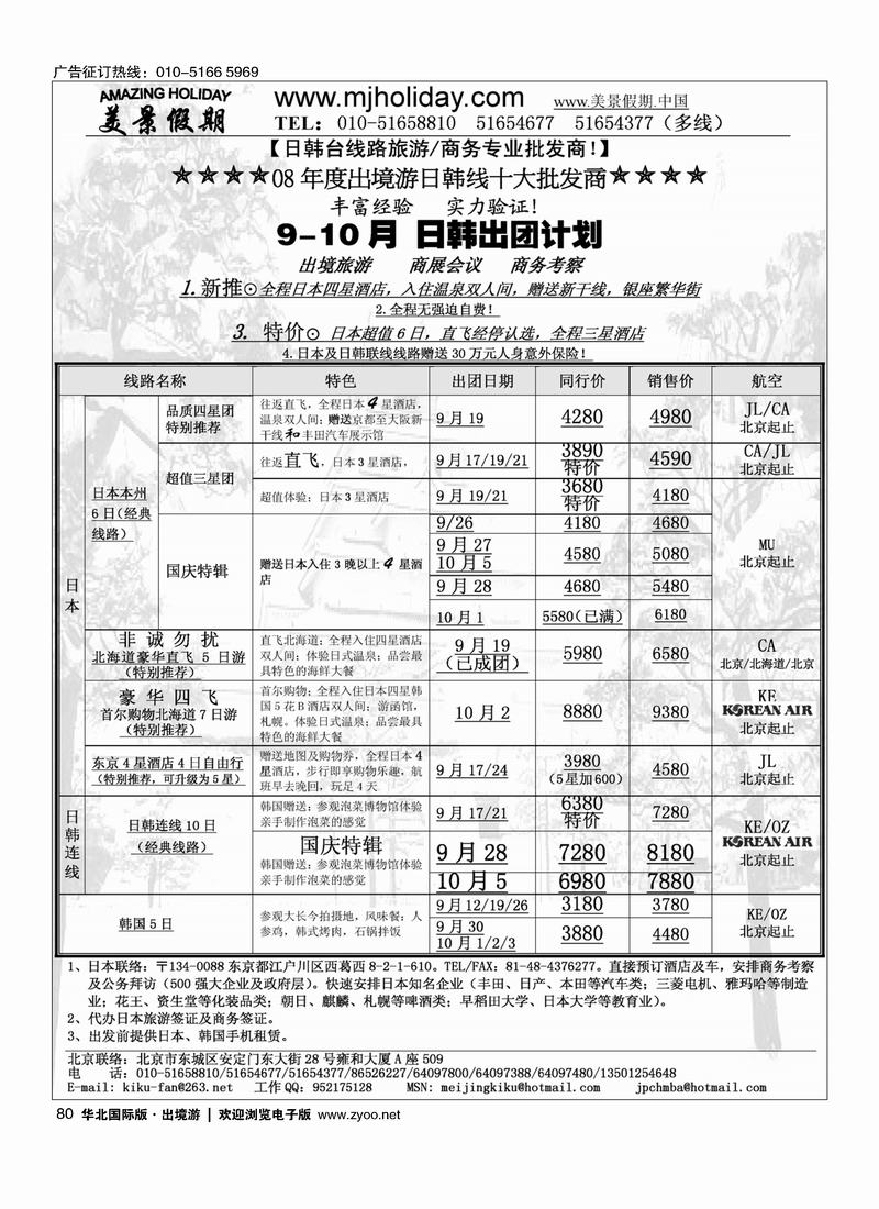 美景假期80