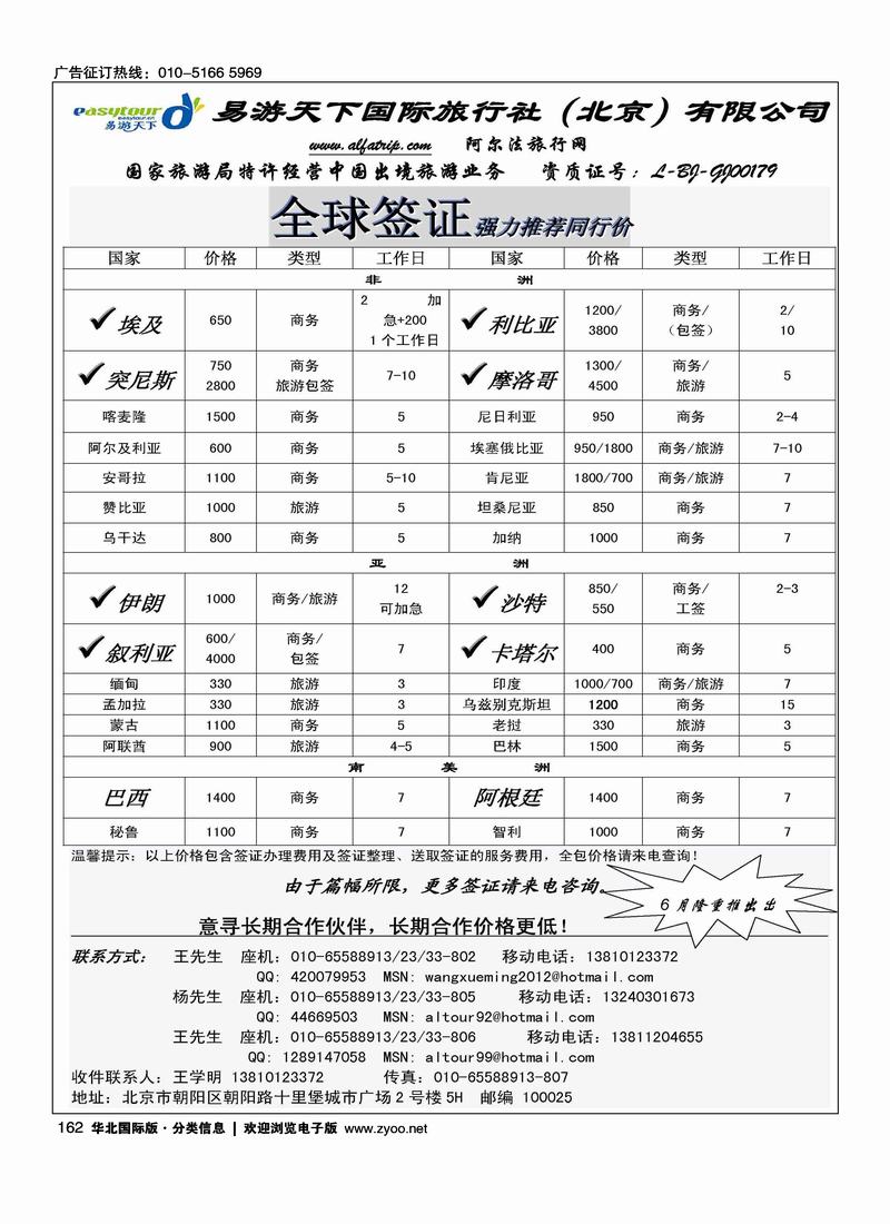 易游国旅签证中心