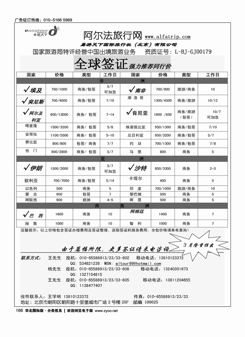 阿尔法旅行网·签证篇