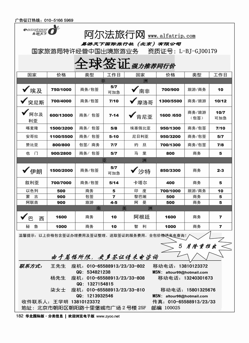 阿尔法旅行网·签证篇
