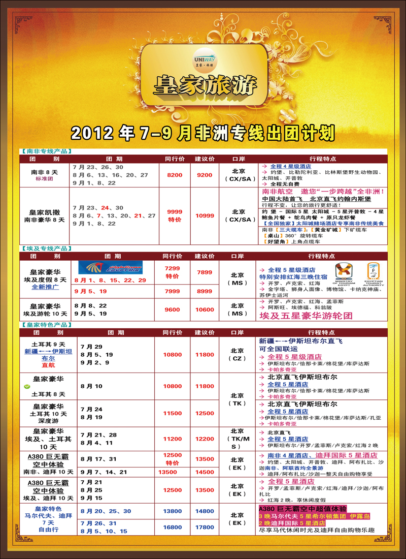 非洲地中海彩3