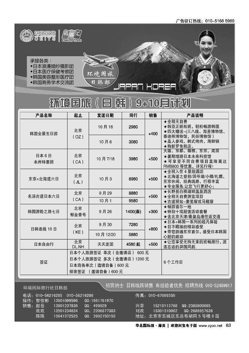 环境国旅日韩部