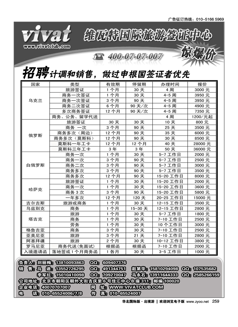 乌克兰签证