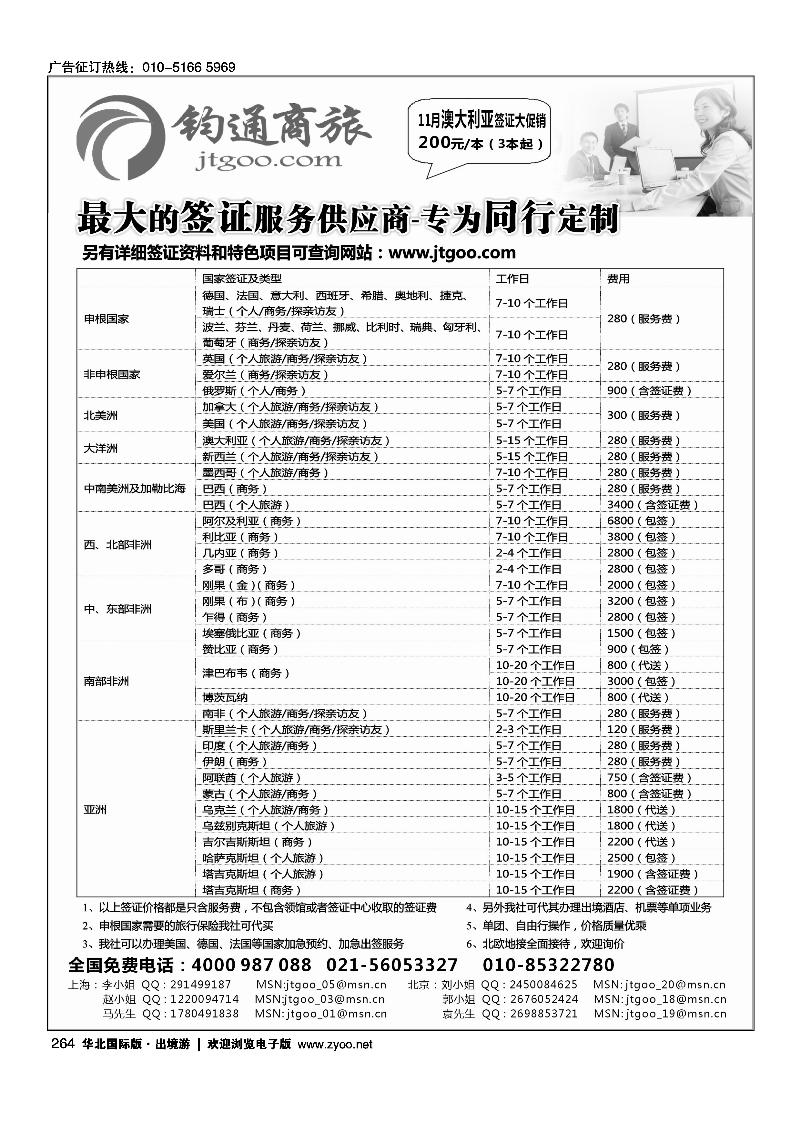 签证-钧通商旅