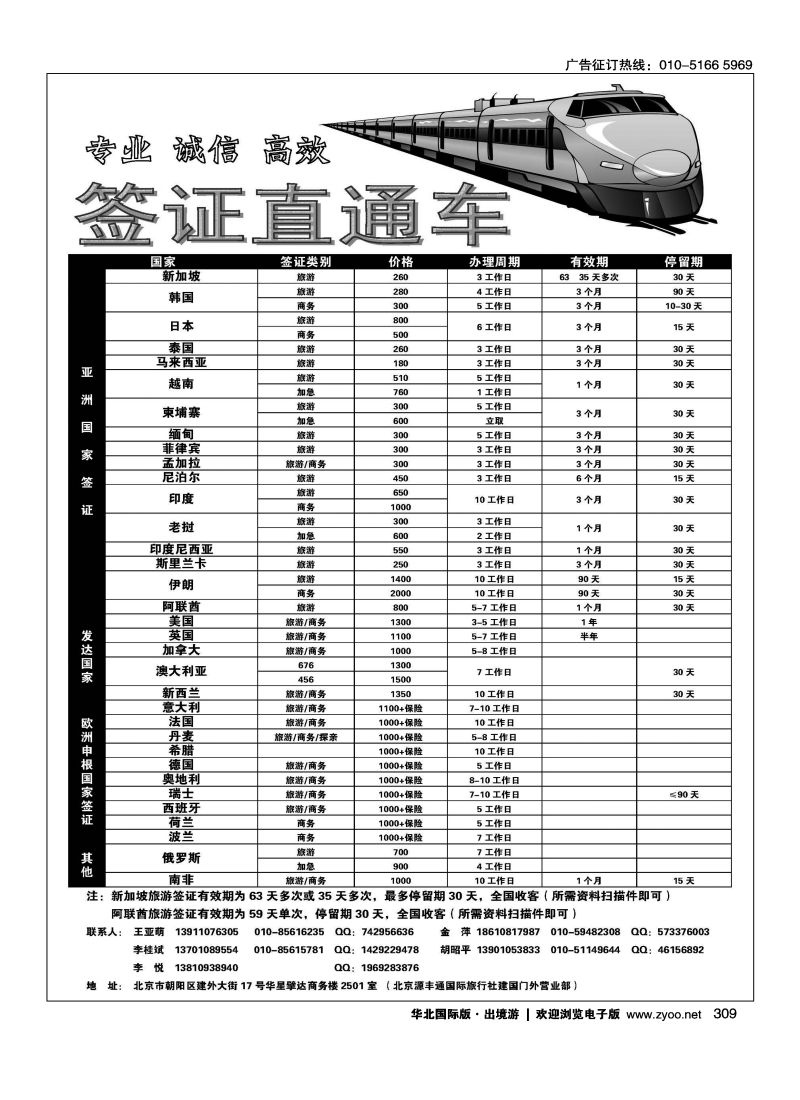 309 北京源丰通国际旅行社建国门外营业部