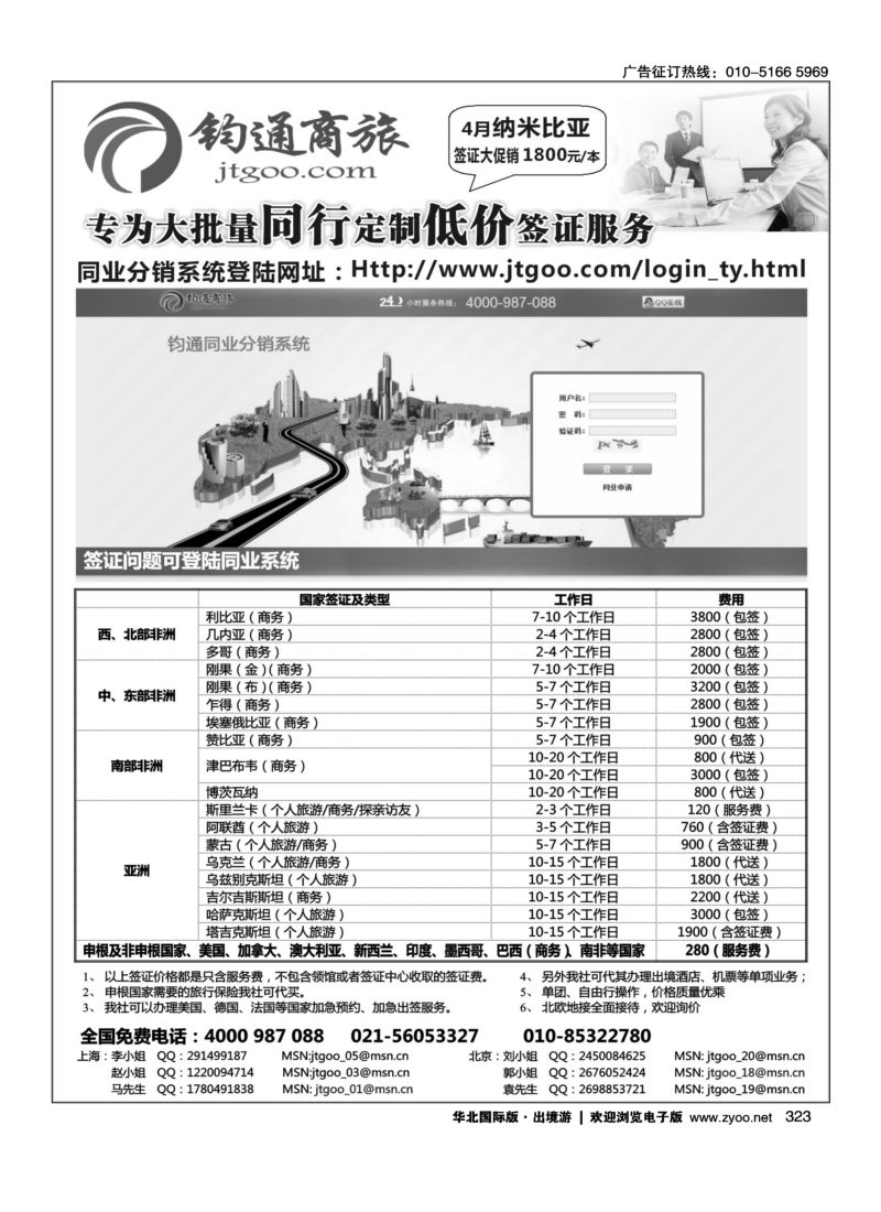323 签证-钧通商旅