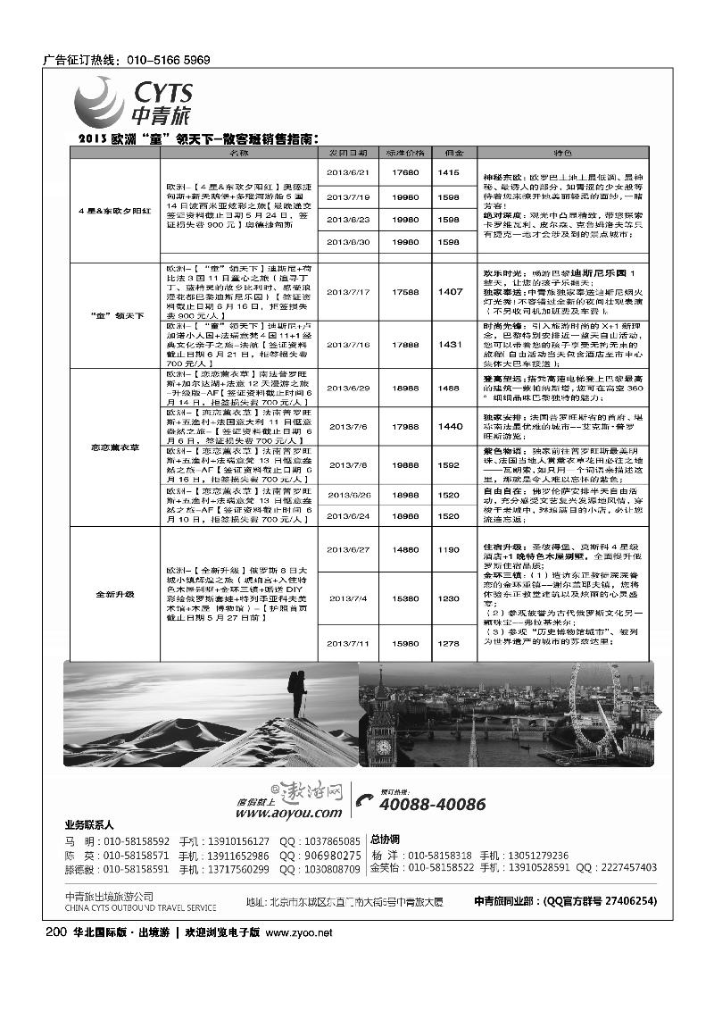 200中青旅控股股份有限公司·品质出品