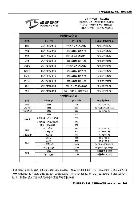 途晟签证243