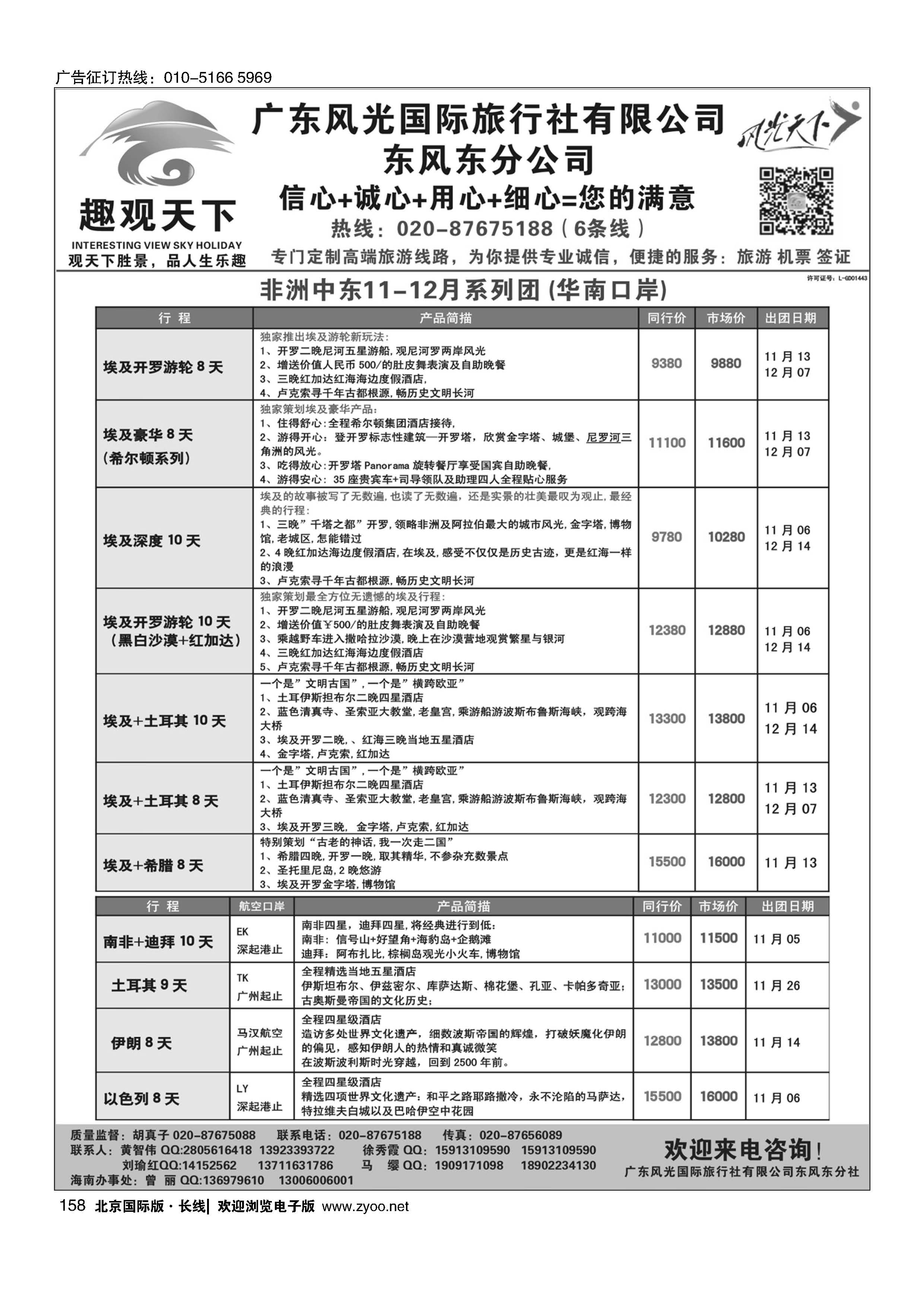 158趣观天下——非洲中东专线