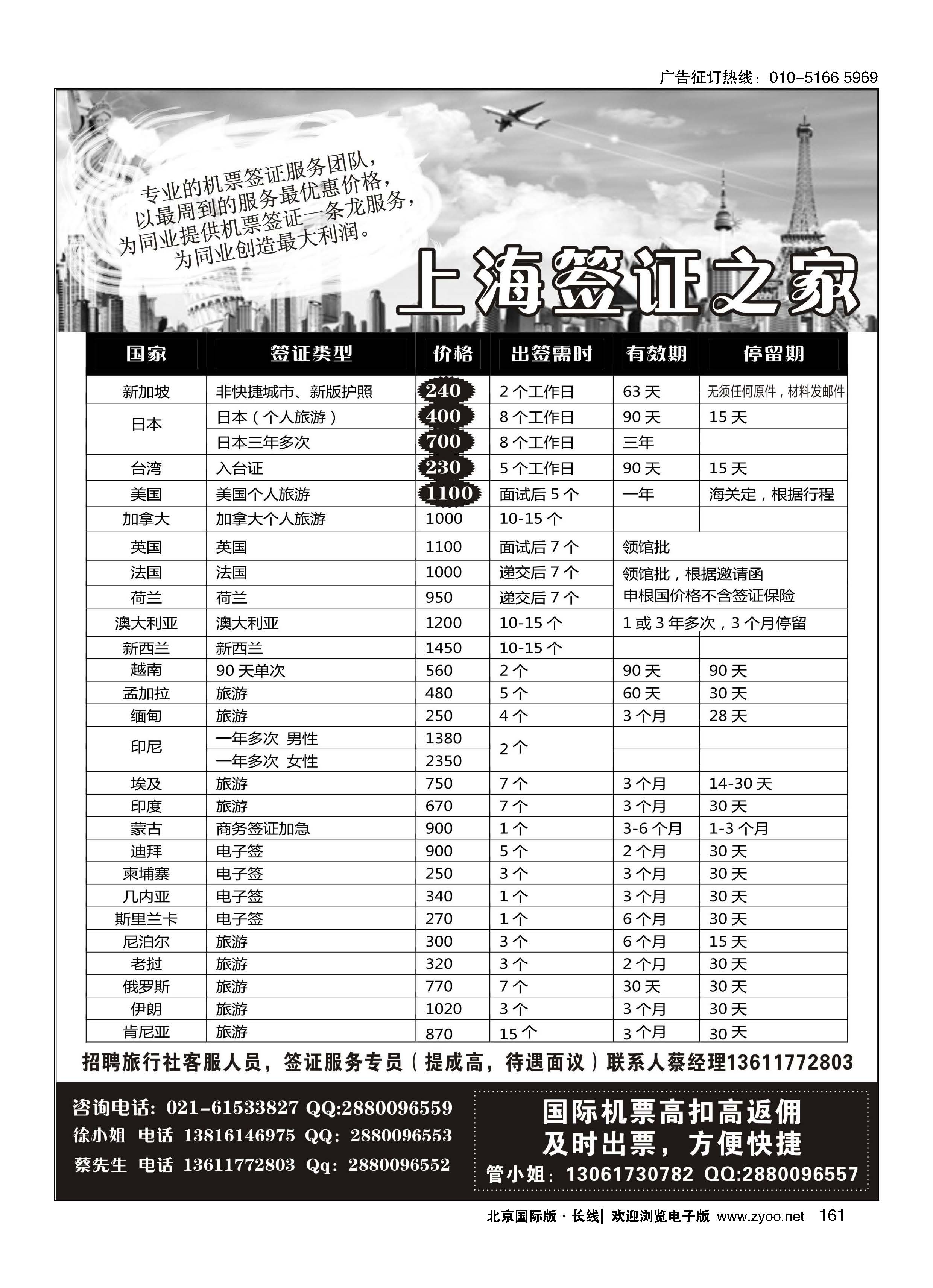 161上海签证之家