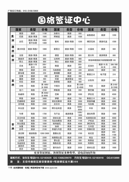 118国旅签证中心