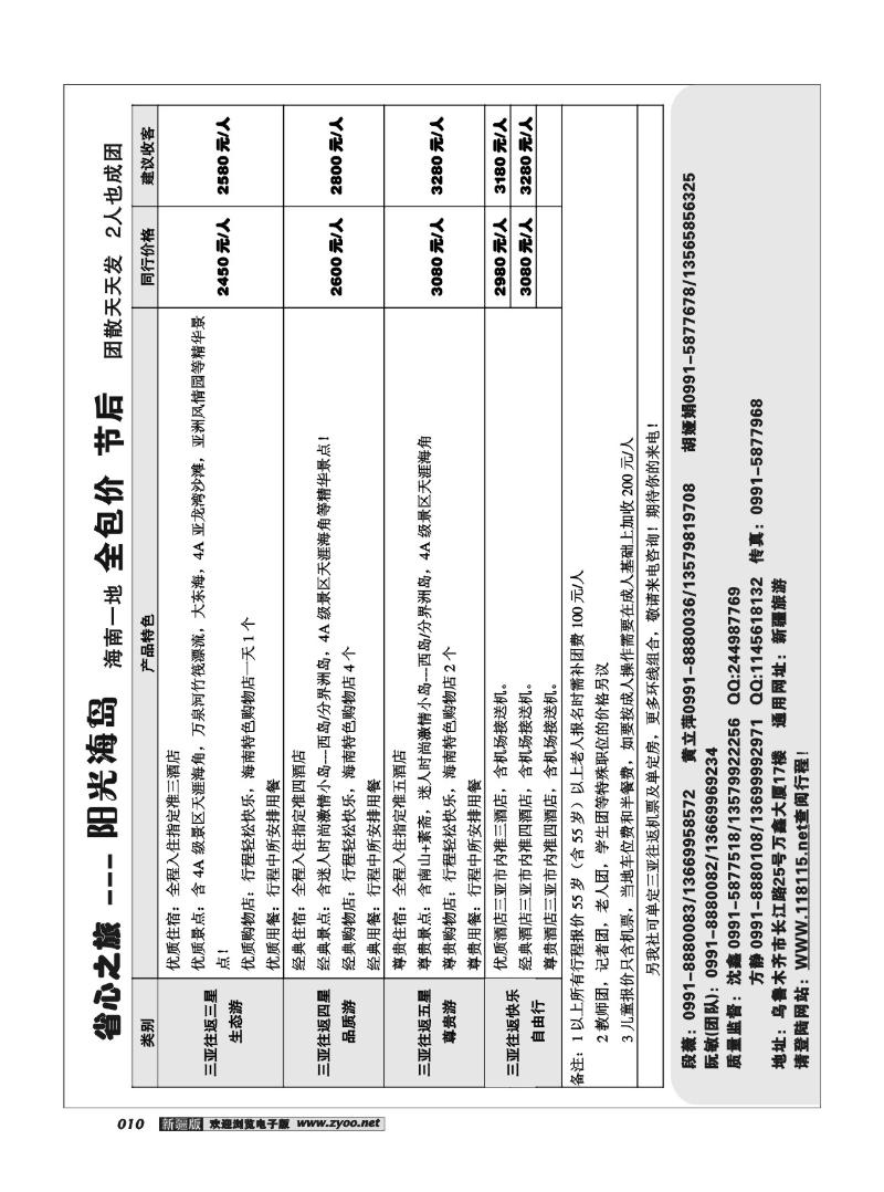 新疆大西部省心之旅--三亚专线10