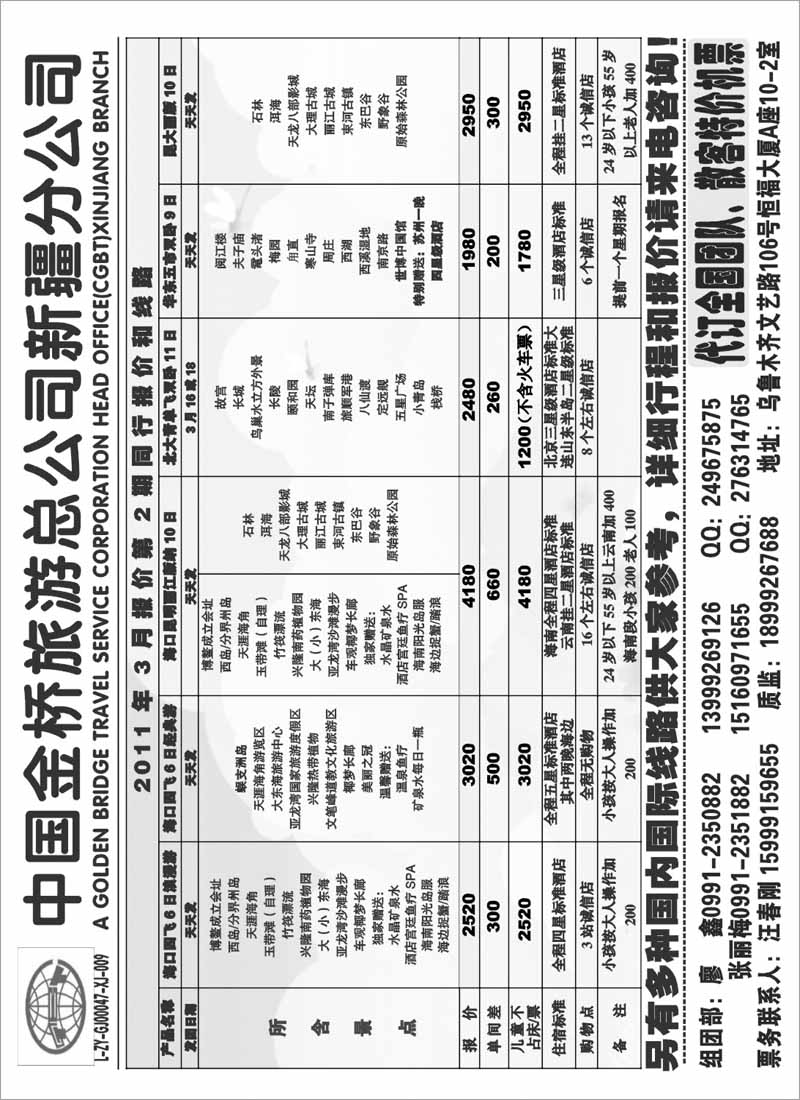中国金桥新疆公司扉三