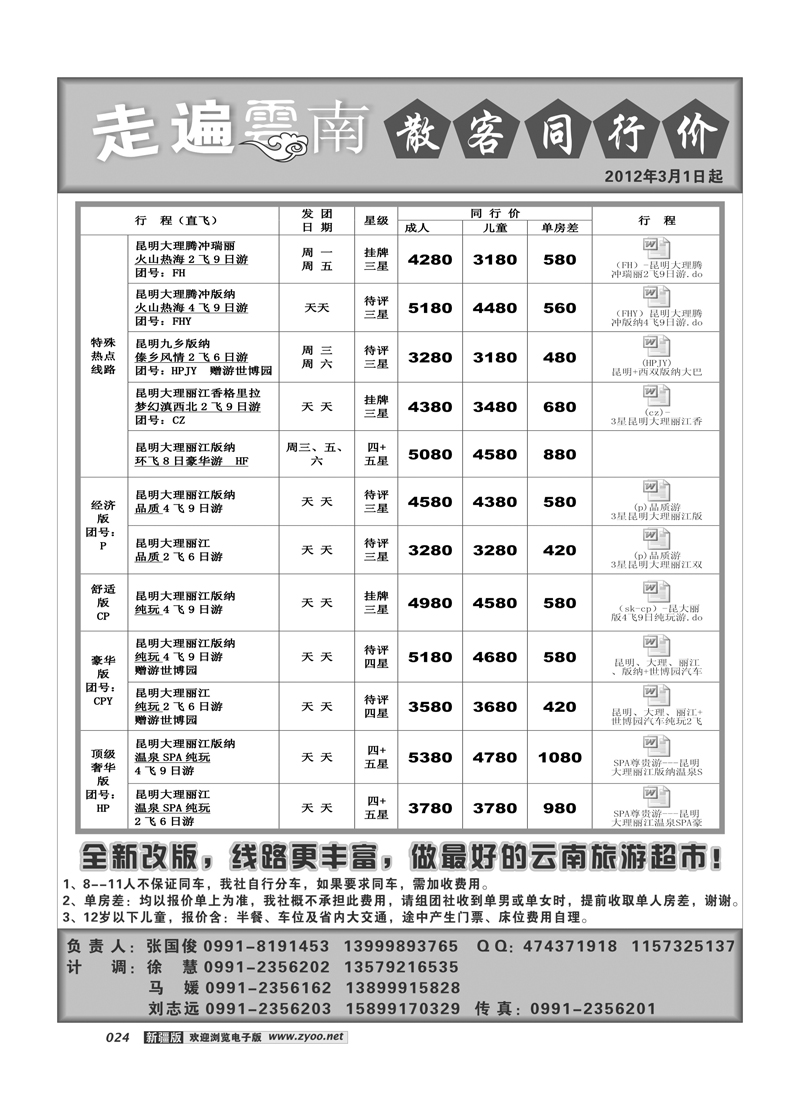 新疆大西部国际旅行社-走遍云南24