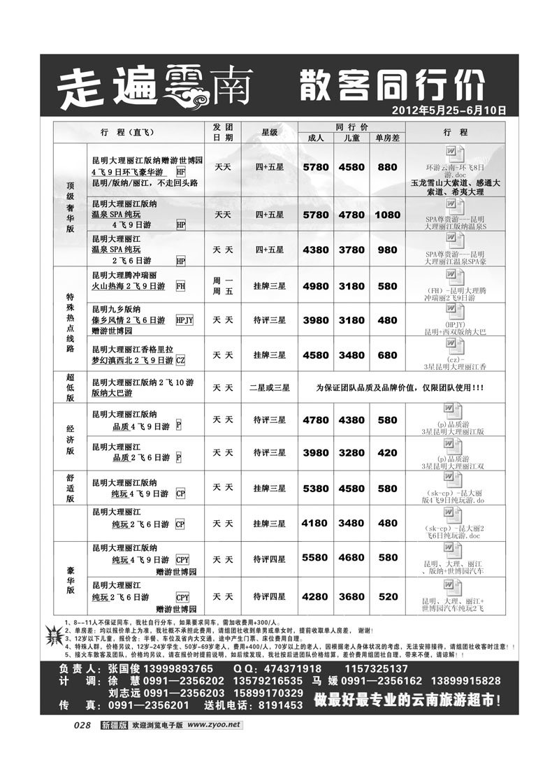新疆大西部国际旅行社-走遍云南28