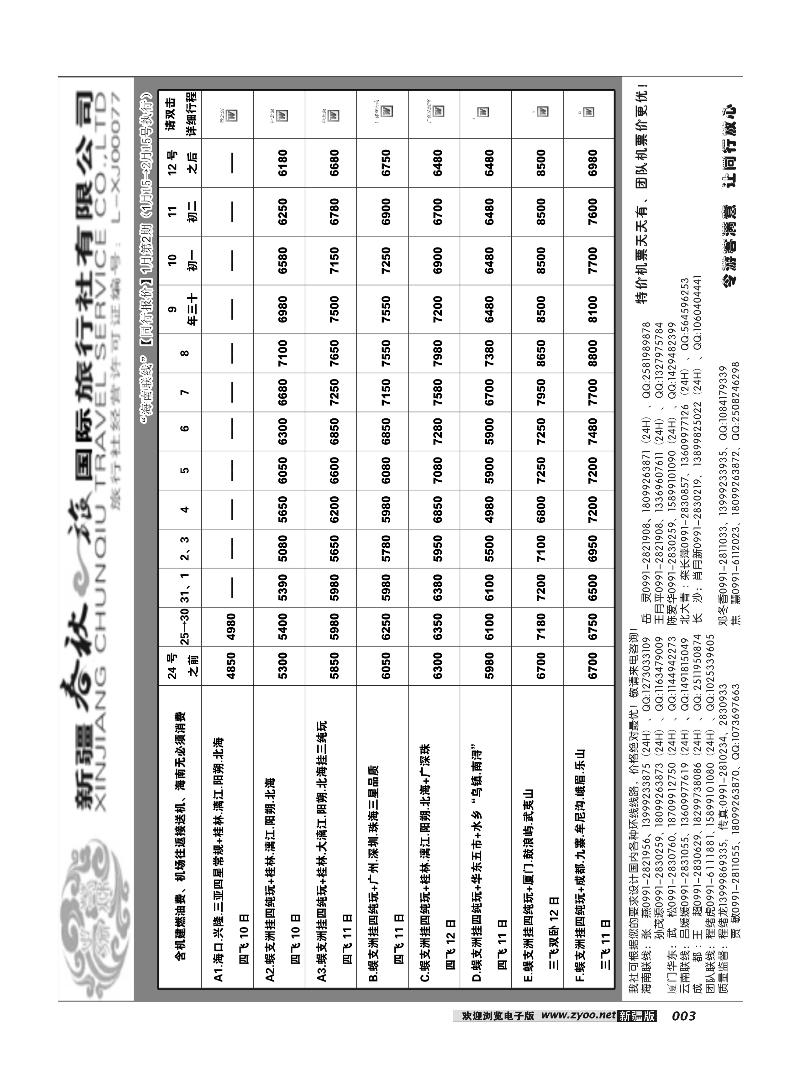 春秋之旅-海南环线3