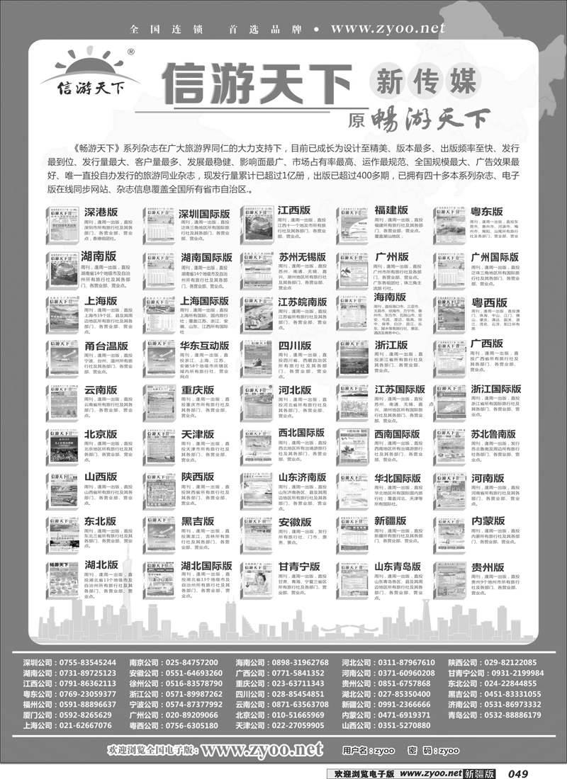 《信游天下》系列杂志49