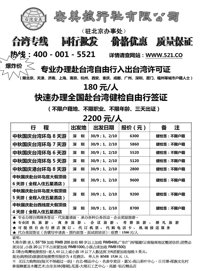 海峡假期
