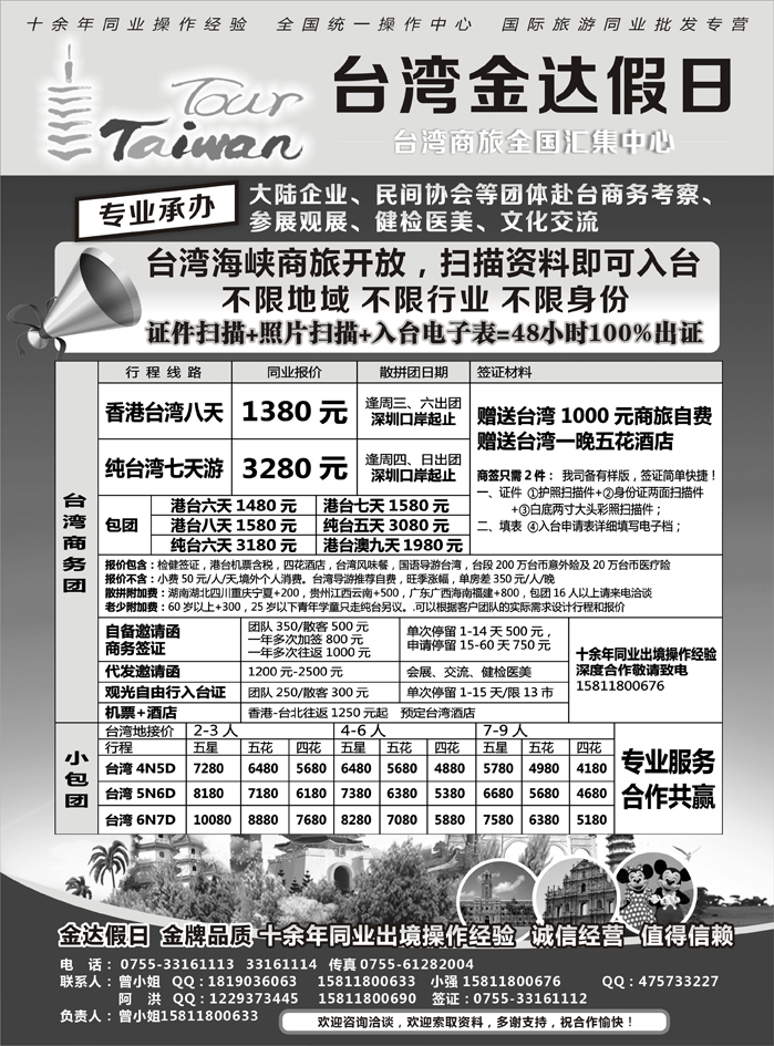 金达假日—台湾商旅全国汇集中心