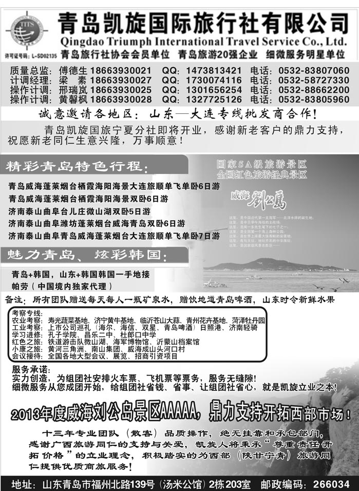 I蓝黑29  青岛凯旋