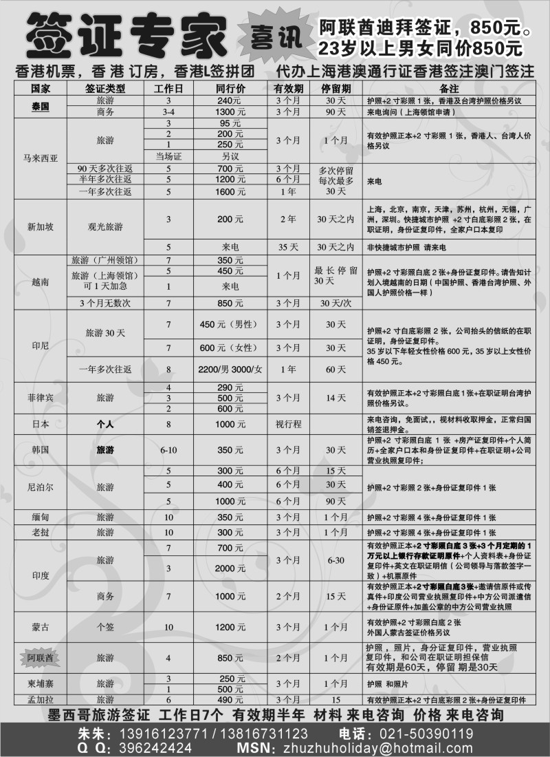 ah48 东南亚签证专家
