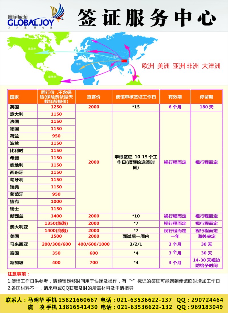 a彩25 寰宇风情（签证）