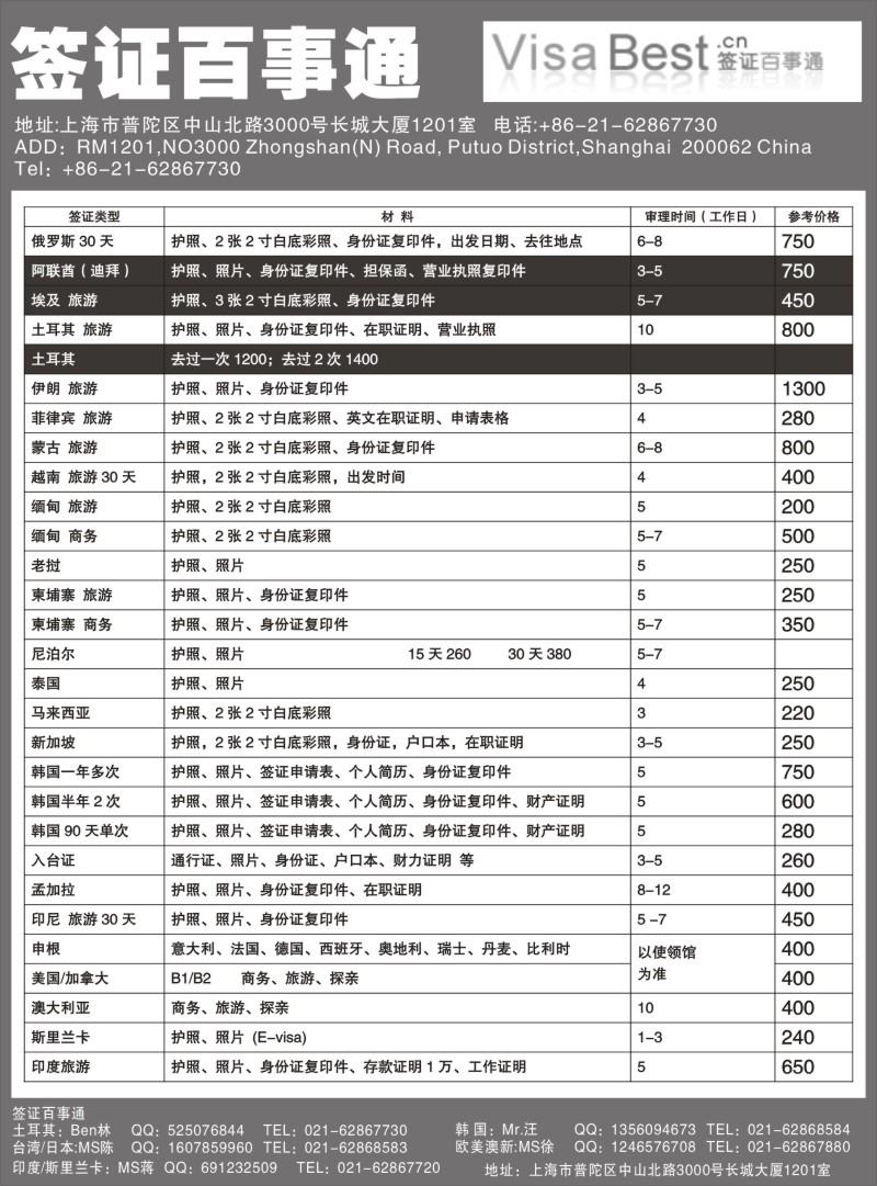 a27 签证百事通