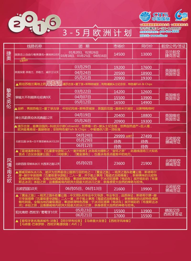 a彩27中国国旅（上海）——欧洲计划