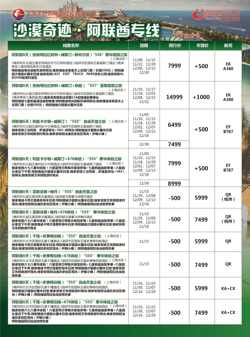 a13凤凰假期-非洲。中东。美洲