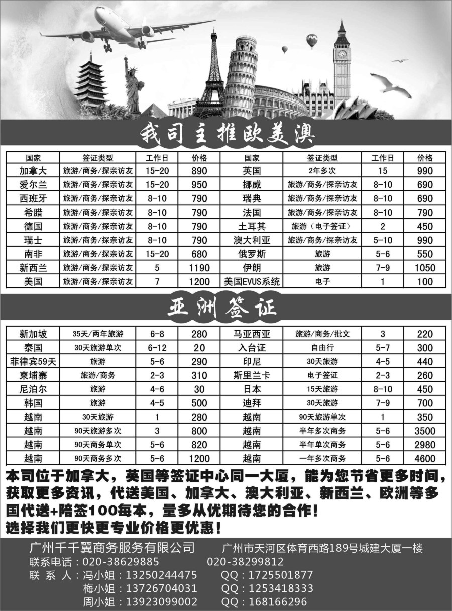 b13全球签证批发