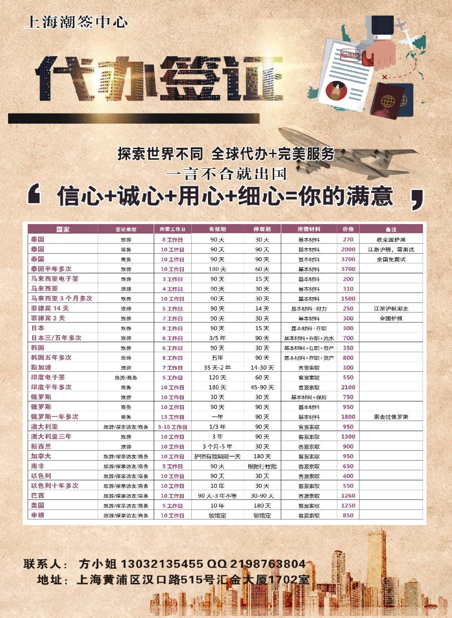 15上海潮签中心